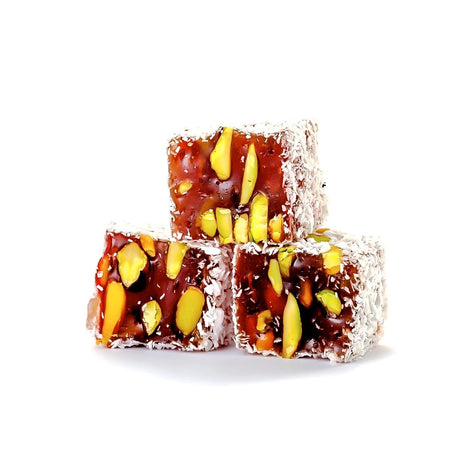 Ganik | Turkish Delight Double Roasted Pomegranate Wick with Pistachio & Coconut - TryAladdin