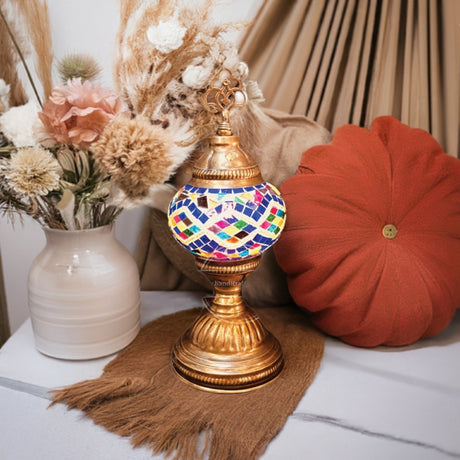 HND Handicraft | Handmade Mosaic Desk Lamp - TryAladdin