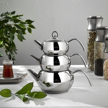 Karaca 3D Induction Base Midi Tea Set - TryAladdin