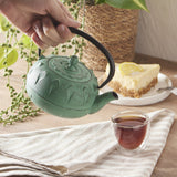 Karaca Greenish Cast Iron Teapot - TryAladdin