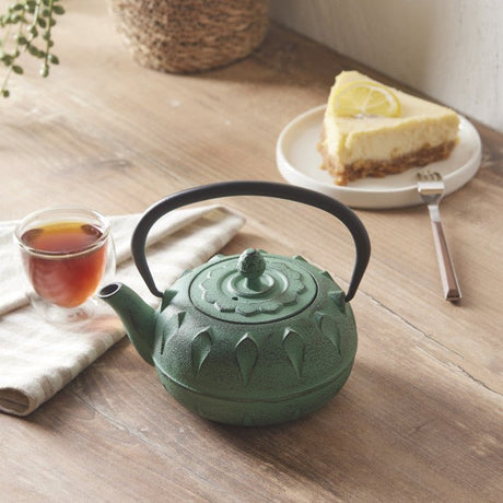 Karaca Greenish Cast Iron Teapot - TryAladdin