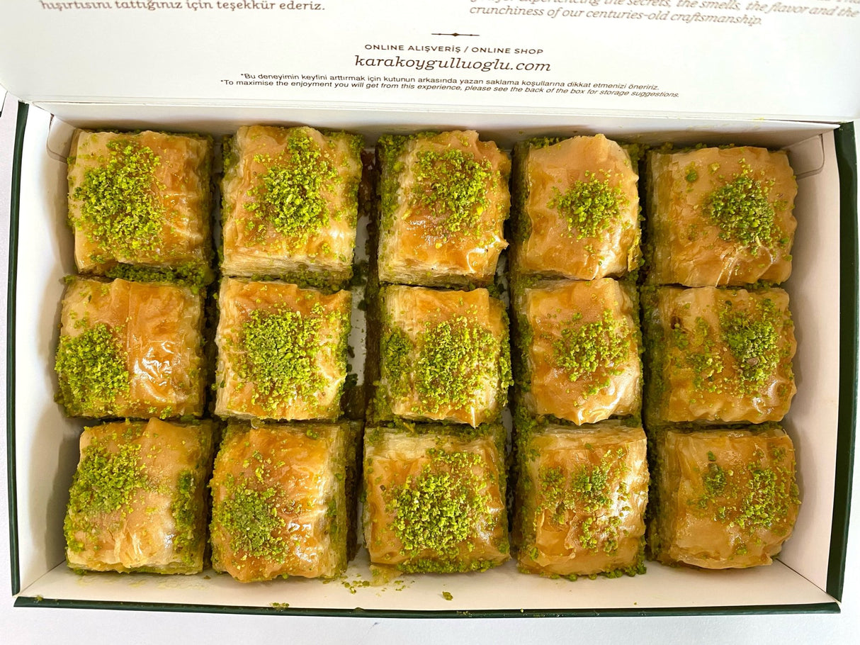 Karakoy Gulluoglu | Turkish Lasting Baklava with Pistachio - TryAladdin