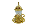 Lavina | Turkish Tea Cup with Lid - TryAladdin