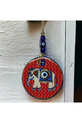 Elephant Nazar Bead Wall Ornament - TryAladdin