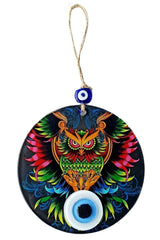 Legendary Owl Fusion Glass Wall Ornament - TryAladdin