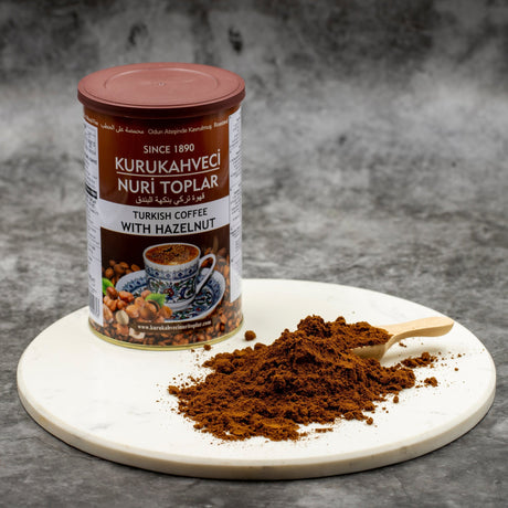 Nuri Toplar | Turkish Coffee With Hazelnut (250g) - TryAladdin