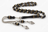 Tesbihevim | Metal Tassel Kuka Wood Tasbih - TryAladdin